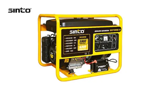 5.8kw/5800 Air-Cooled Gasoline Generator with Electronic Start System
